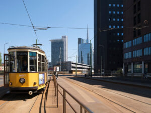 Milan - Tram stop