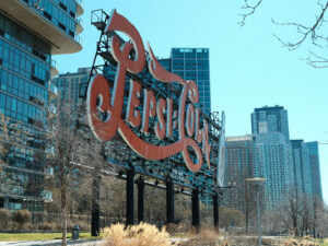 Pepsi Cola sign